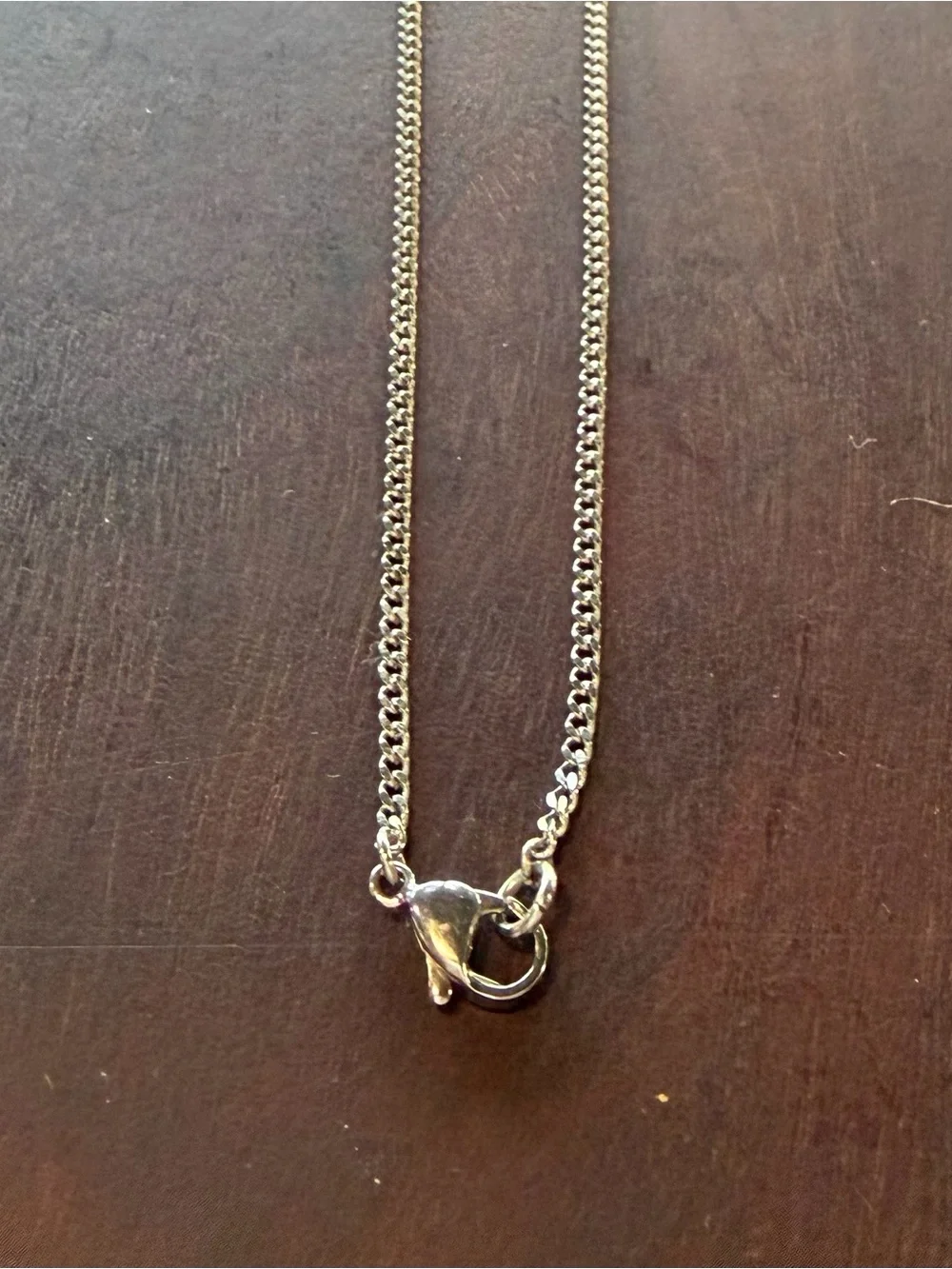Large Sterling Silver Anatomical Heart Pendant Necklace 925 Goth 20g
